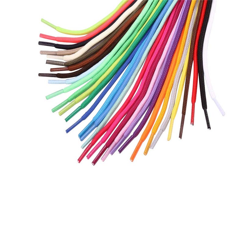 Chunney 20 pairs Athletic 45 Inch SHOELACES Sport Sneaker Boots Shoe Laces Strings (Round) - Image 2